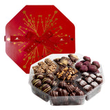 Chocolate Holiday Gift From Brooklyn - Premium Gourmet Chocolates Gift Box Assortment - Ideal Xmas Gifts for Family Friends - Kosher, Dairy Free