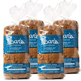 Eban’s Bakehouse Fresh Baked Gluten-Free Flaxseed Oat Bread - 4 Loaves - 100% Natural - Soy, Wheat and Dairy Free, Preservative Free, Non-GMO (26oz