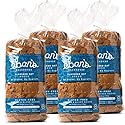 Eban’s Bakehouse Fresh Baked Gluten-Free Flaxseed Oat Bread - 4 Loaves - 100% Natural - Soy, Wheat and Dairy Free, Preservative Free, Non-GMO (26oz