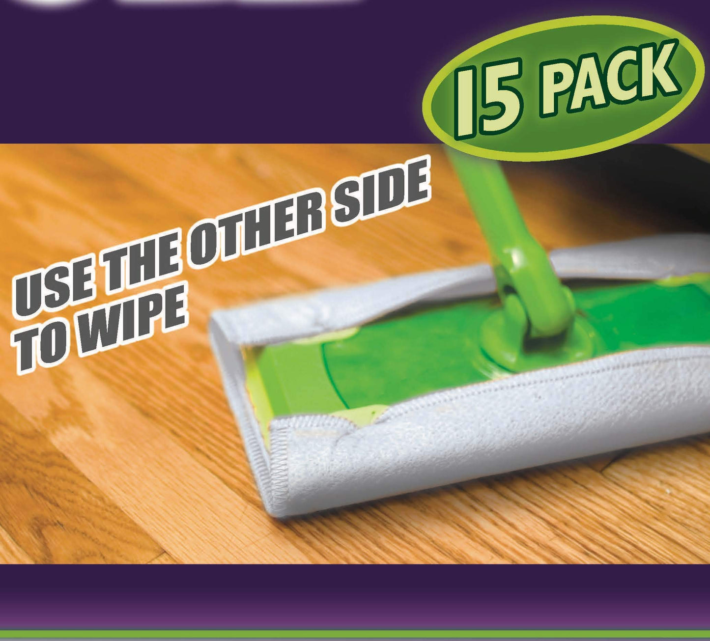 Bambooee Reusable Bamboo Sweeper Sheets with Sweeper Scrubbing Dots