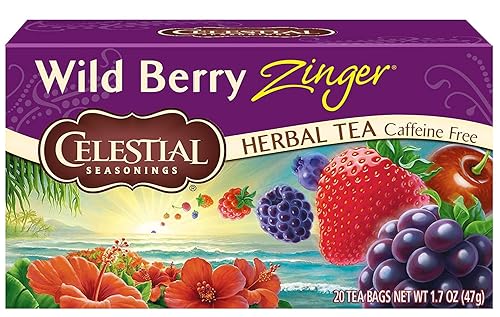 Celestial Seasonings Tea Wild Berry Zinger (Pack of 3)