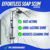 Oh Yuk Deep Shower Cleaner Concentrate - Refill Makes 4 Sprays | Dissolves Soap Scum from Tubs, Showers & Tile | Vegan, Responsibly Made in America