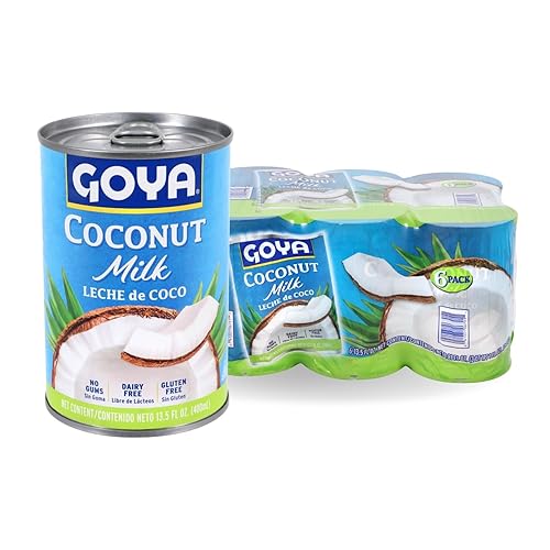 Goya Foods Coconut Milk, 13.5 Ounce (Pack of 6)