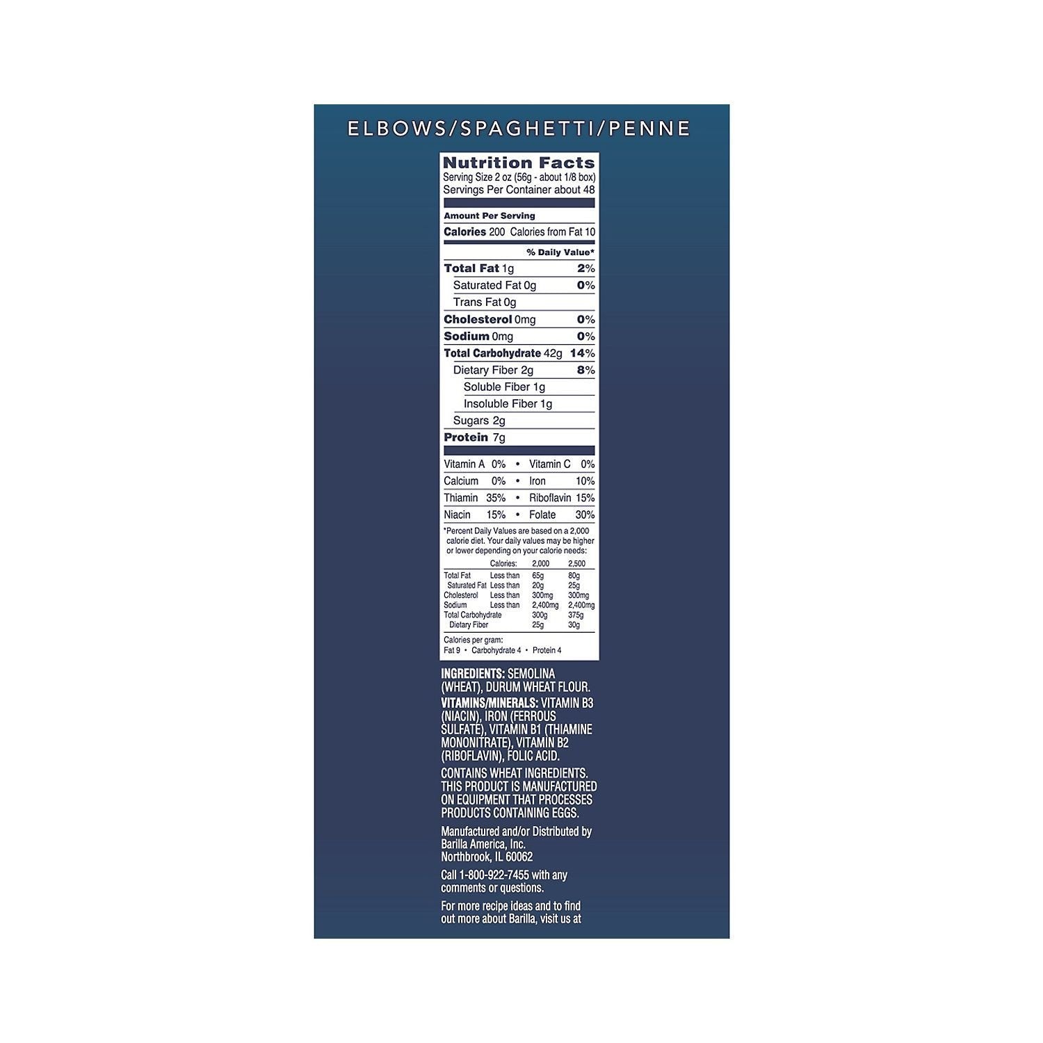 Barilla Pasta Variety Pack (6 Pack)
