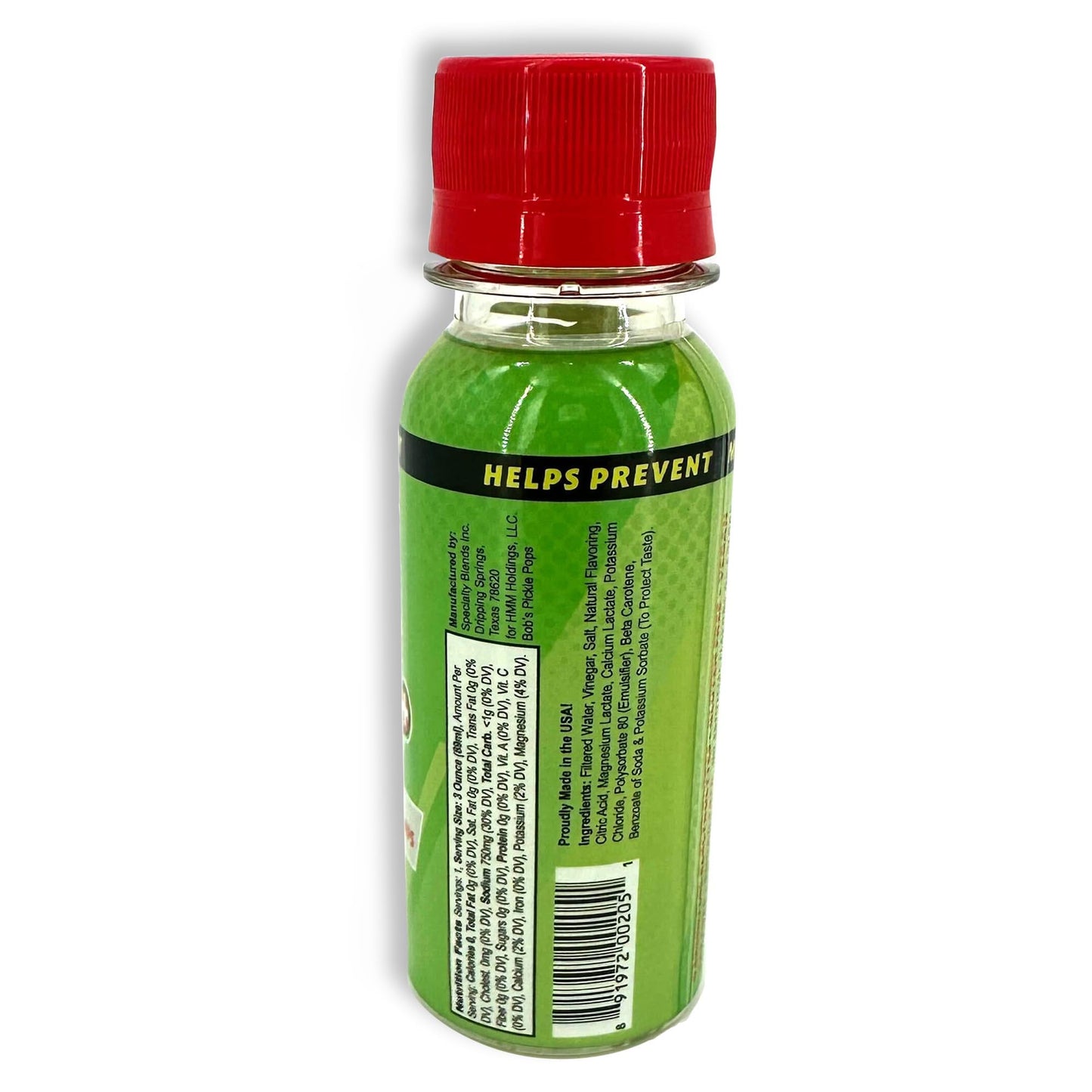 Bob's Pickle Potion Plus #9 Sport Shot. Pickle Juice Shots. 3 Oz (Pack of 12, Dill Pickle Plus)