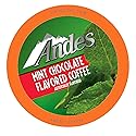 Andes Mints Chocolate Mint Flavored Coffee Pods, Compatible with K Cup Brewing Machines Including 2.0, Single Serve Peppermint Flavor Enhanced, 40