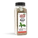 Badia Basil Leaves, 4 oz - Premium Dried Basil for Cooking, Seasoning, and Garnishing