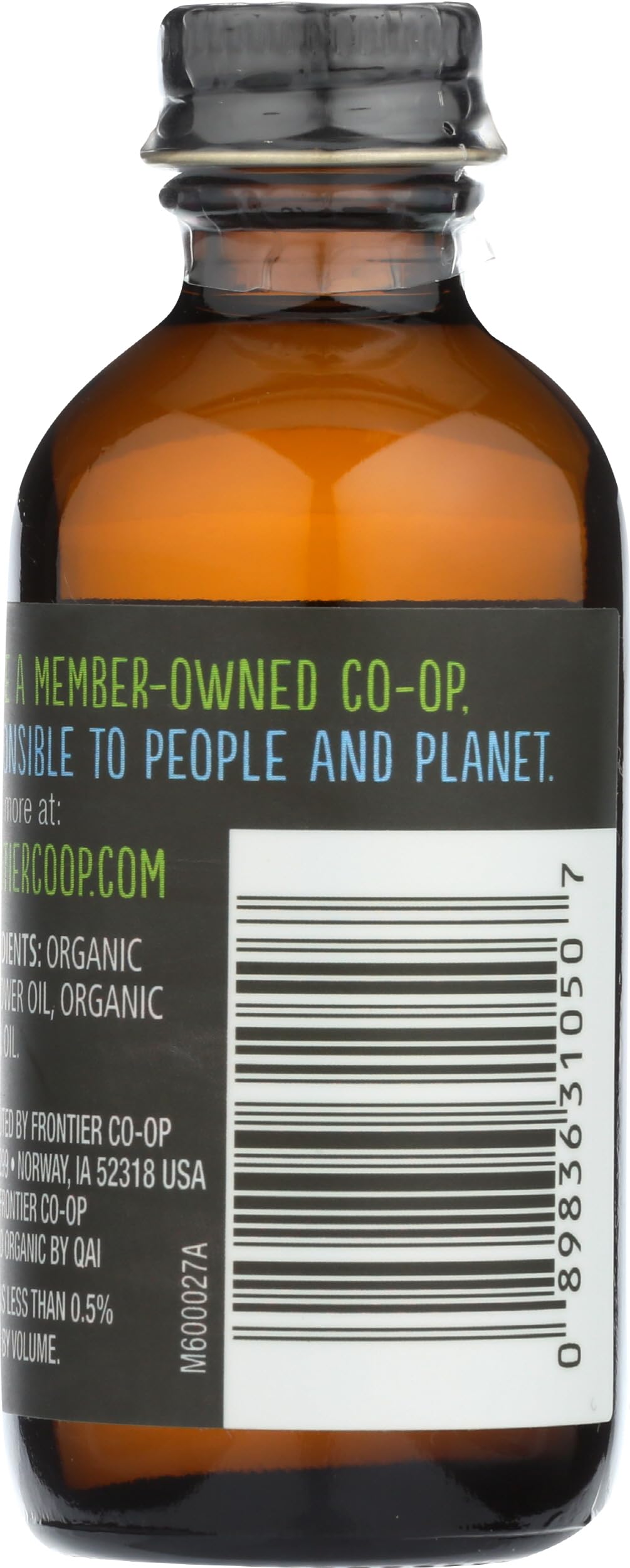 Frontier Co-op Organic Lemon Flavor, 2 Ounce Glass Jar, Tart Citrus Flavor for Desserts, Smoothies, Tea, and More