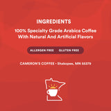 Cameron's Coffee Roasted Ground Coffee Bag, Dark Chocolate Mocha, Smooth Flavored Coffee, Sustainable, Small-batch Roasted, 28 Ounce (Pack of 1)