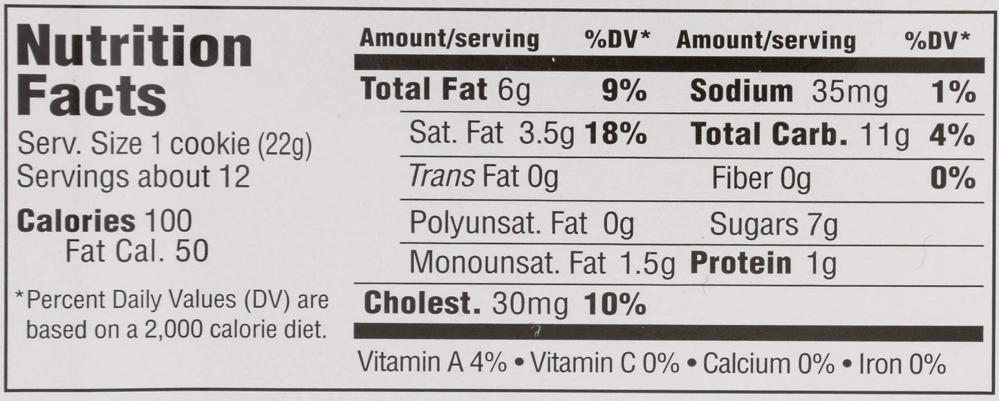 SUPERIOR BAKERY Madeleine Cookie, 9 OZ