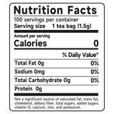 Chamomile Tea Bags, Natural Chamomile Flowers Herbal Tea, Non-GMO - Caffeine-Free, Enjoy Hot or Iced, 100 Teabags, 1.5g/bag (Chamomile Tea)