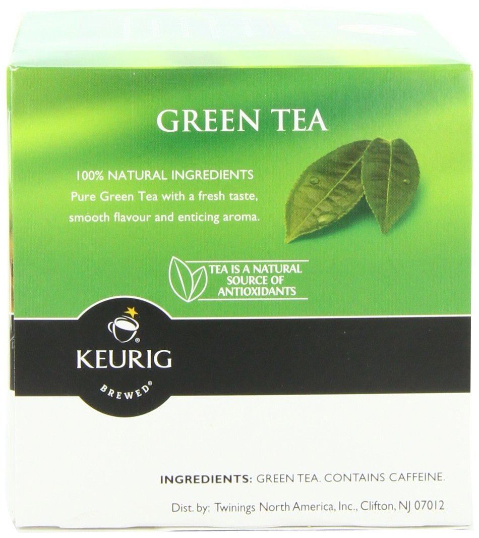 Twinings Green Tea, K-Cup, 12 Count (Pack of 3)
