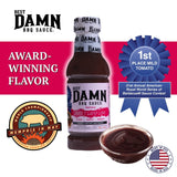 Best Damn BBQ Sauce Sweet Lady Love Barbecue Sauce BBQ 2-20 oz. Bottles