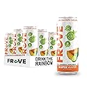FrUve Super Water | Cantaloupe Cucumber Flavor | 12 16oz Cans | Healthy Drink | Zero Sugar | Low Calorie Drink | Powerful Antioxidants | Boosts Immune