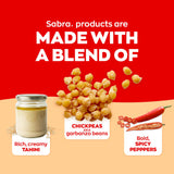 Sabra Supremely Spicy Hummus Dip for Healthy Snacking & Sharing - 8 Oz