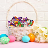 Bulk Easter Chocolate Candy Mix - 4 Pound Assorted Individually Wrapped Chocolate Candies Variety Pack For Easter Parties, Egg Hunts, Basket Fillers