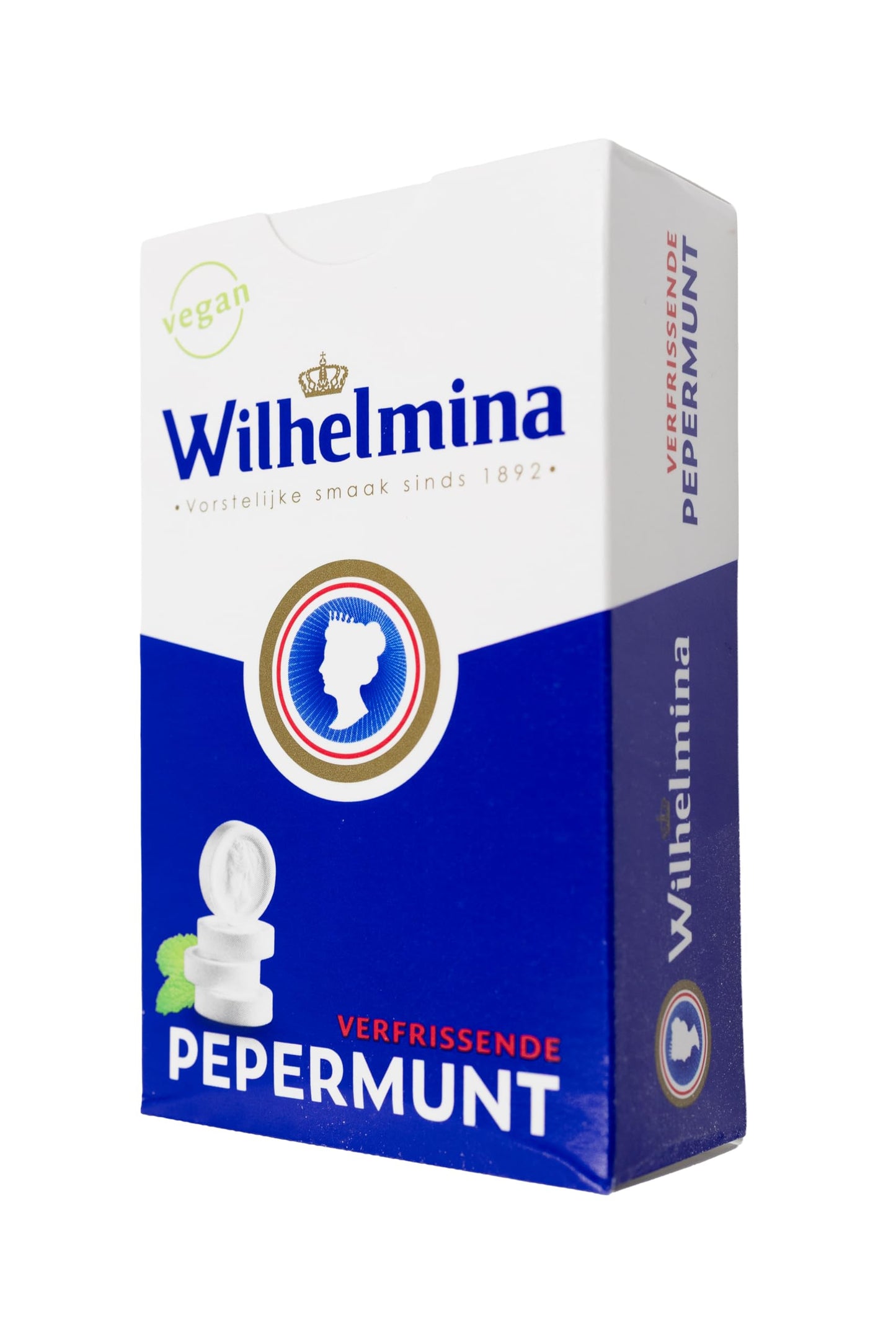 Wilhelmina Peppermints (Classic Dutch Peppermints) - 3.5oz [Pack of 3]