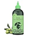 Graza Drizzle Extra Virgin Olive Oil, Finishing Oil - High Polyphenol Early Harvest EVOO Finishing Oil in a Squeeze Bottle - Single Origin Olive Oils from Spain - 16.9 Fl Oz (500ml)