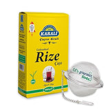 KARALI Rize Turkish Black Tea - 1000g Loose Leaf - Smooth and Rich Flavor from Rize Region - with My Gourmet Food Steel Tea Mesh Ball - Resealable