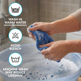 Simpli-Magic 79186 Shop Towels 14"x12", Pack of 150, Blue