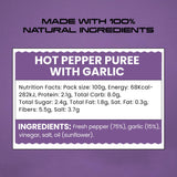 Authentic Taste Africa Pepper Sauces & Purees - Traditional West African Chili Sauce Made with a Variety of Peppers, Ginger & Garlic, Flavor-Packed