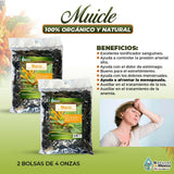 Muicle Muycle Ayuda a reducir Los síntomas de la menopausia 8 oz(2 de 4oz)-227g.