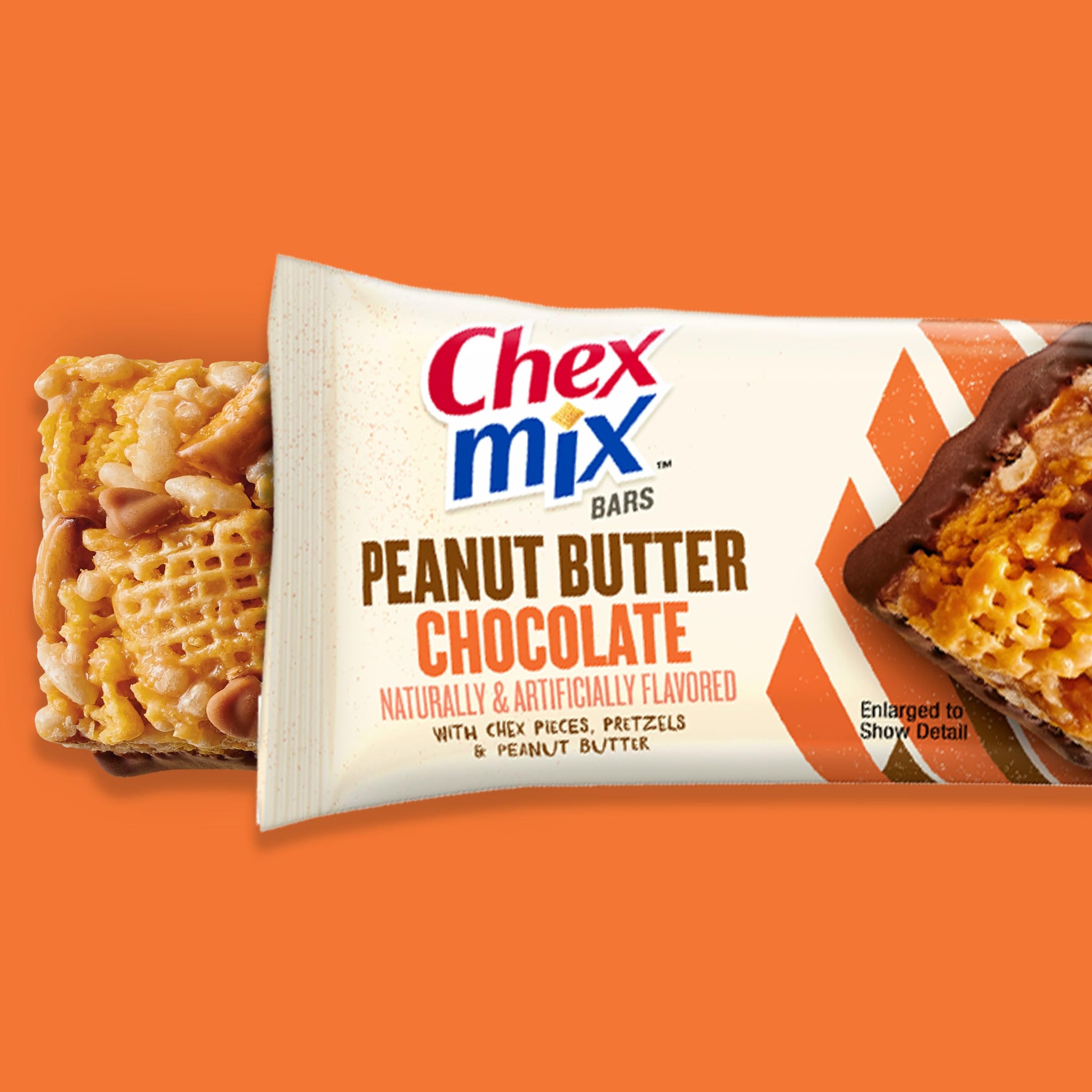 Chex Mix Peanut Butter Chocolate Treat Bar, 6 Bars