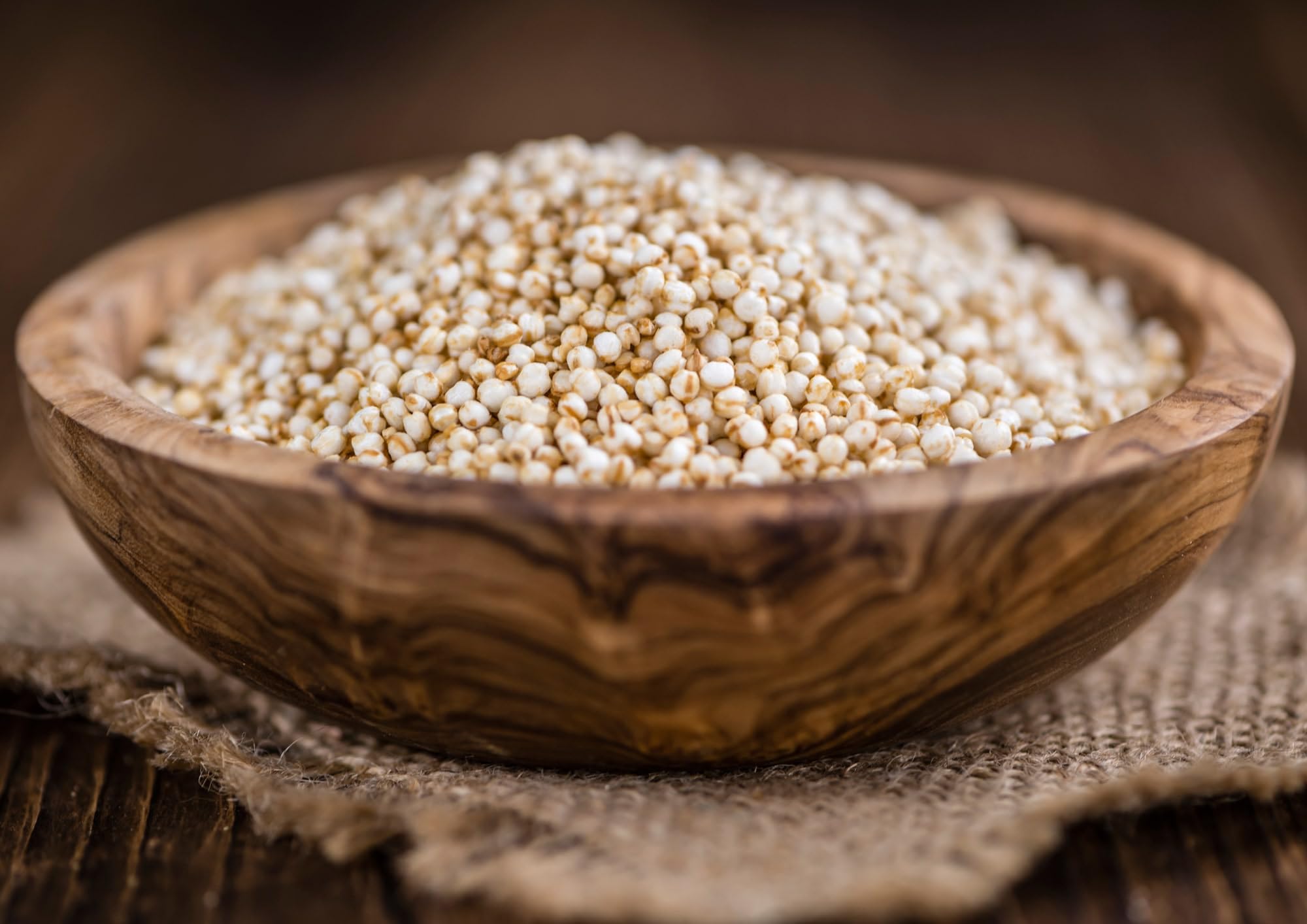 Food to Live Organic Puffed Quinoa, 2 Ounces - Crispy White Quinoa Pop. Non-GMO, Vegan, Kosher, Bulk. Perfect for Breakfast Cereal, Baking, Salads, and Snacks