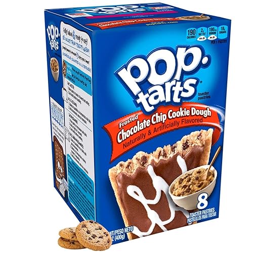 PopTart Chocolate Chip Cookie Dough 14.1 oz 4 pk