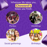 Choward's Scented Gum | Bold Aromatic Refreshing Flavor | Perfect for Fresh Breath, Travel, Sharing, and Gifting | Nostalgic Chewing Gum | Pack of 6