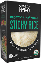 Ocean's Halo Organic Short Grain Sticky Rice, 32 oz.