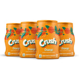 Crush, Orange, Liquid Water Enhancer - New, Better Taste! (4 Bottles, Makes 96 Flavored Water Drinks) - Sugar Free, Zero Calorie