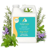 SwaytAway Fitness Mat Cleaner Concentrate - 32oz/Make 4 Gal - No-Slip No-Residue Fresh Mint Essential Oil Formula - USA Made Aromatherapy Yoga Mat