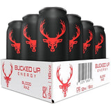 Bucked Up Energy Drink 300mg (Blood Raz) (12 CT)