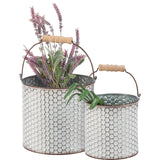 Primitives by Kathy Honeycomb Decorative Bucket Set