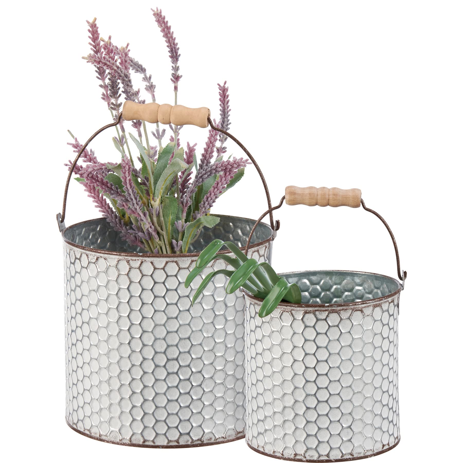 Primitives by Kathy Honeycomb Decorative Bucket Set