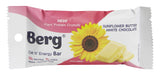 Berg Oat N' Energy Bar | Sunflower Butter White Chocolate | Plant Based Protein Bar | Non-GMO, Gluten Free, Nut Free and Vegan | Low Sugar, Healthy