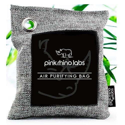 Nature Fresh Premium Bamboo Charcoal Air Purifying Bag - Scent Free Odor Eliminator for Home and Car- Kid and Pet Friendly Air Fresheners and Odor