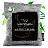 Nature Fresh Premium Bamboo Charcoal Air Purifying Bag - Scent Free Odor Eliminator for Home and Car- Kid and Pet Friendly Air Fresheners and Odor