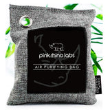 Nature Fresh Premium Bamboo Charcoal Air Purifying Bag - Scent Free Odor Eliminator for Home and Car- Kid and Pet Friendly Air Fresheners and Odor