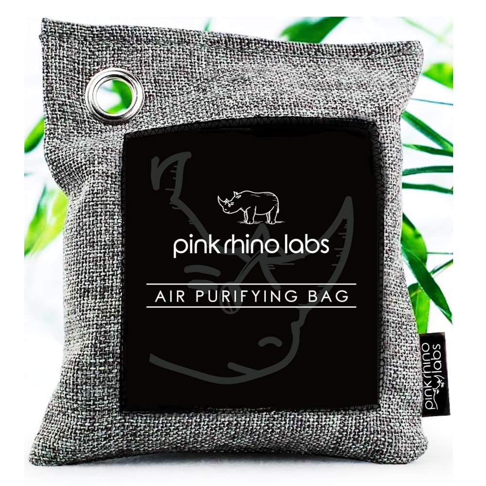 Nature Fresh Premium Bamboo Charcoal Air Purifying Bag - Scent Free Odor Eliminator for Home and Car- Kid and Pet Friendly Air Fresheners and Odor