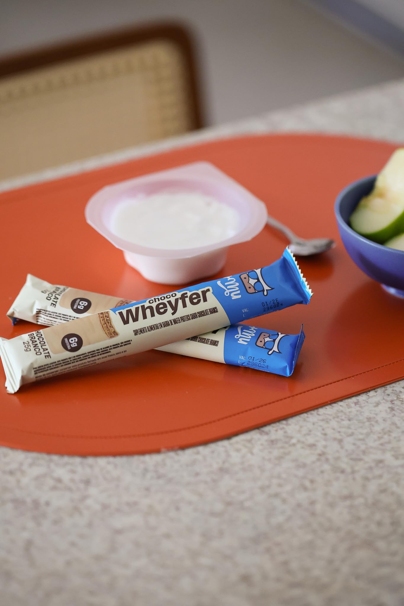 Mais Mu - Chocowheyfer Proteico - 12 unidades - Chocolate Branco