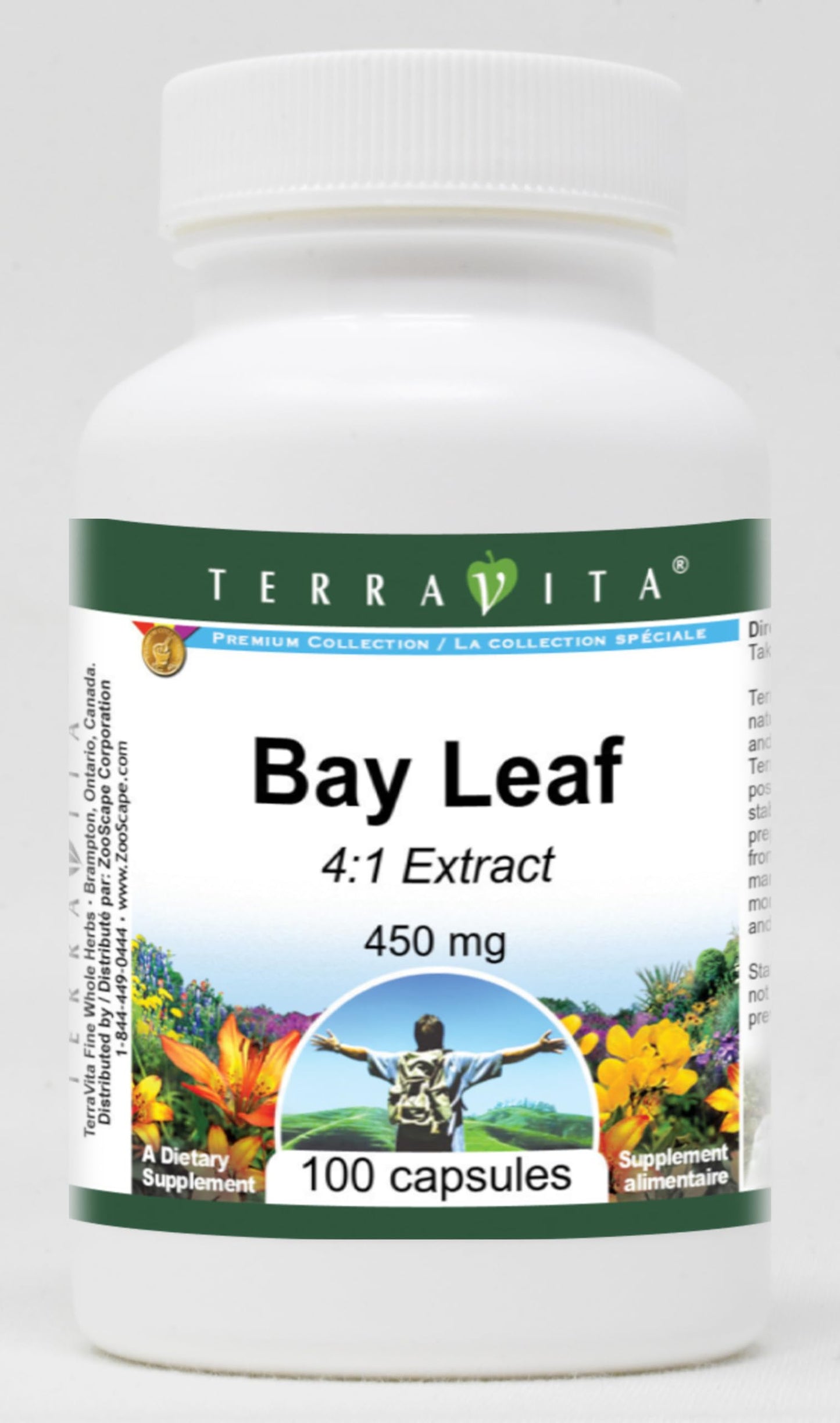 Bay Leaf 4:1-450 mg (100 Capsules, ZIN: 519137) - 3 Pack