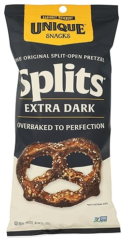Unique Pretzels Extra Dark Splits Pretzels - 11 oz