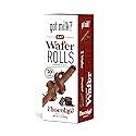 got milk? Wafer Rolls, Chocolate, 17-ounce Box with 30 Rolls, Individually Wrapped Rolled Wafer Spirals with Filling, Chocolate Wafer Cookies