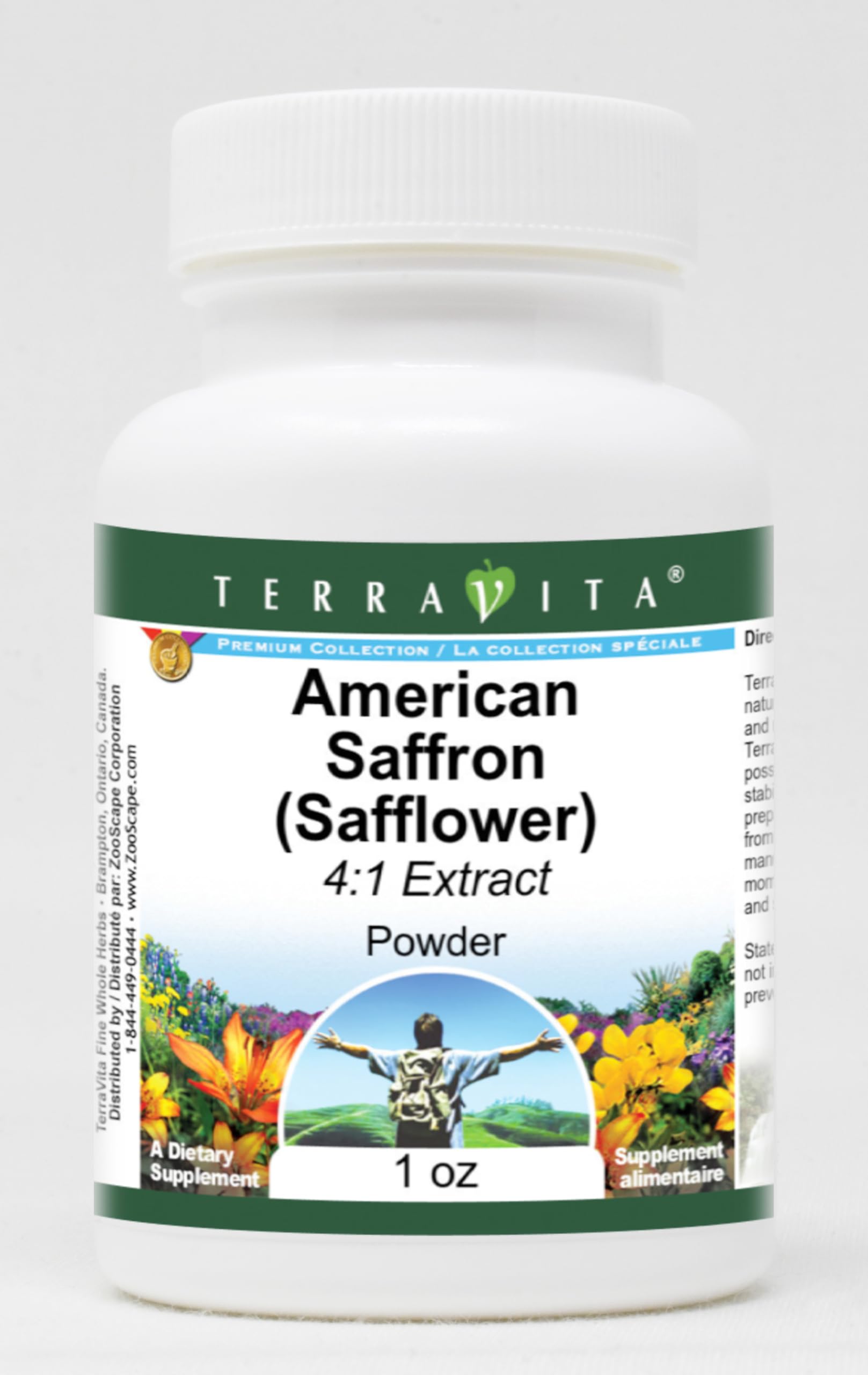 American Saffron (Safflower) 4:1 Powder (1 oz, ZIN: 513105)