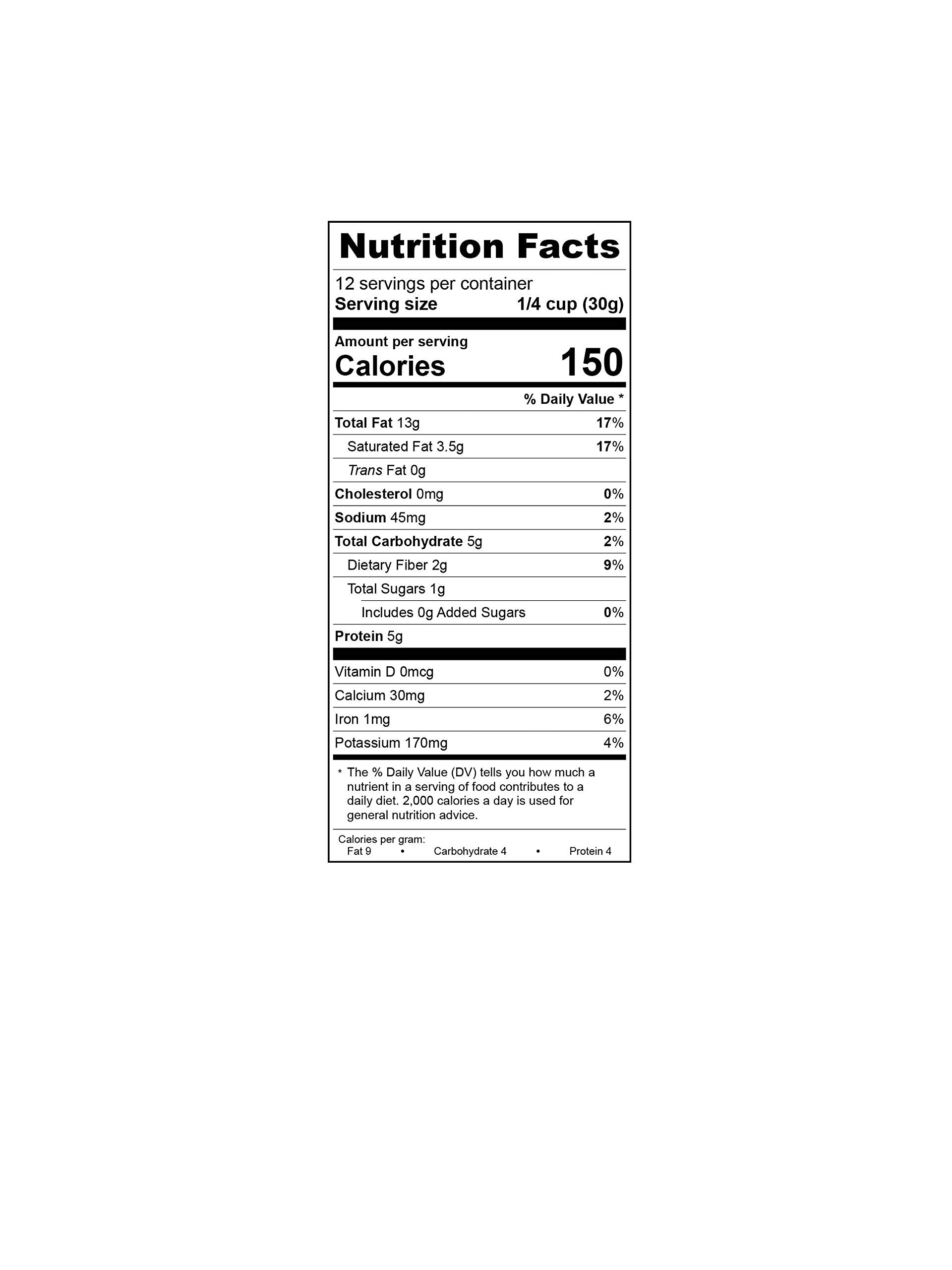 Chocolate Hazelnut KETO Mix - 3 NET CARBS - by Premium Orchard