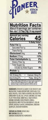 Pioneer Gravy & Seasoning Mixes - 2 packages (Country Bacon 2oz)