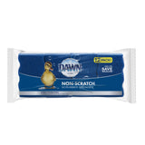 Dawn Ultra Scrubber Sponges Non-Scratch Double-Sided Kitchen Dish Cleaners, 12-Pack, Blue