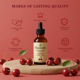 Flavoreen Cherry Extract - Highly Concentrated Liquid Flavoring - Water Soluble - for Drinks, Candy Making, Baking, Icing & Sodas - Premium Cherry